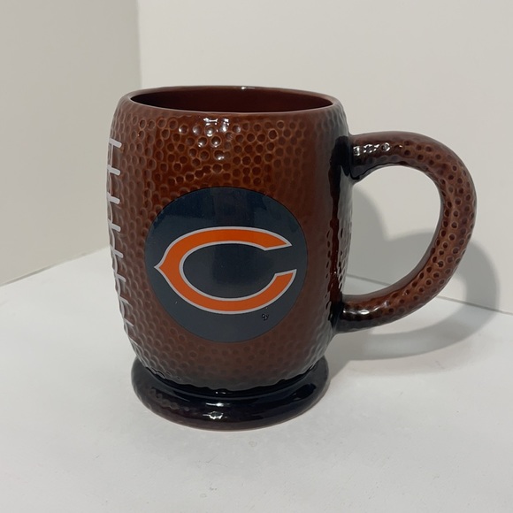 Vintage 1977 Chicago Bears Fisher Peanuts Promo Glass Mug & Bears Coffee Mug! - Picture 8 of 13